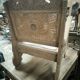 Colonial teak armchair from Ceylon