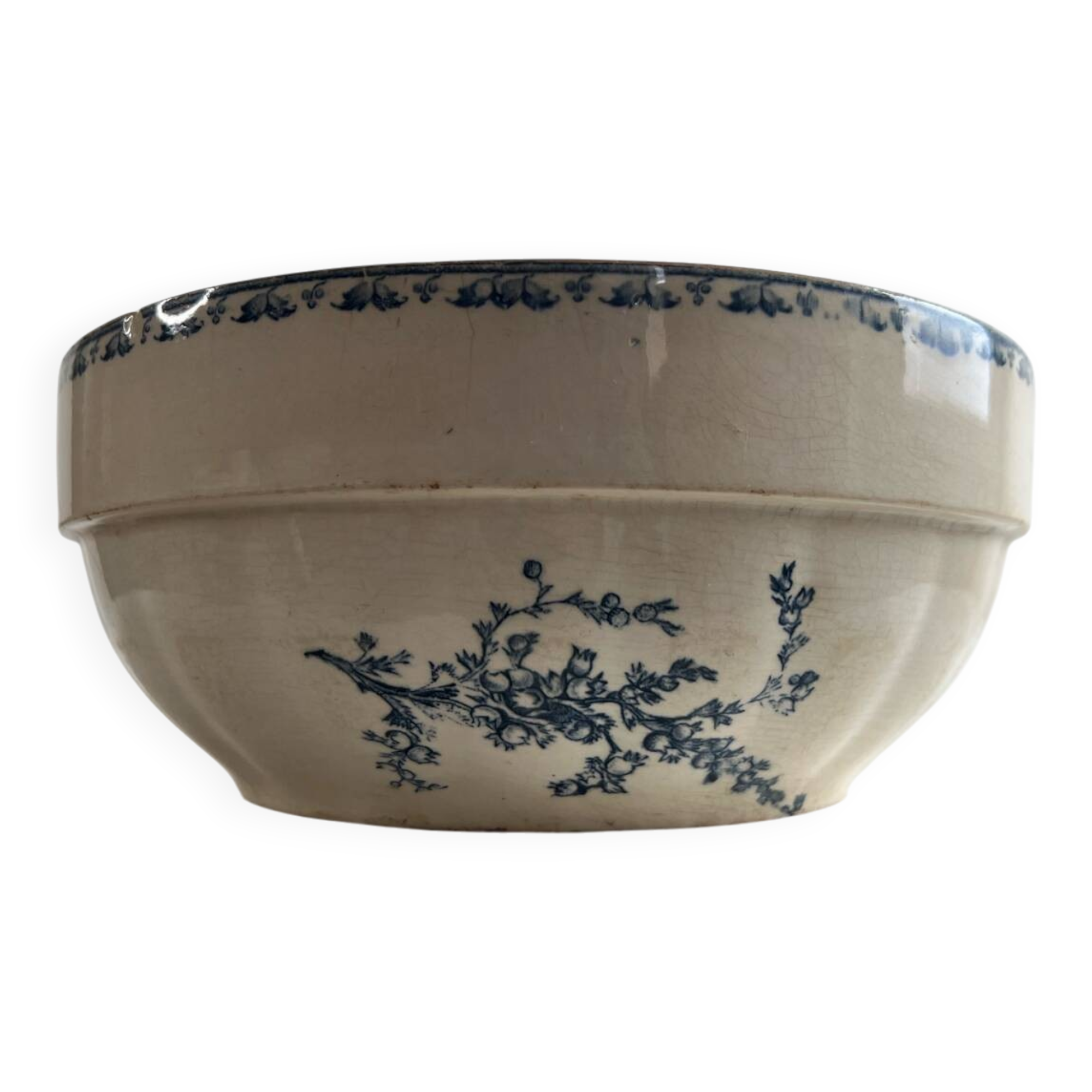 Large Sarreguemines Carmen Salad Bowl
