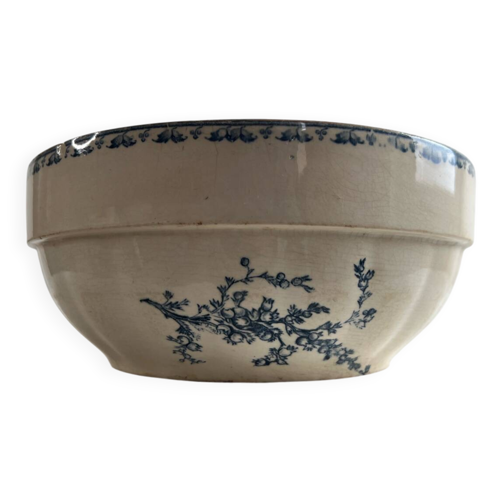 Série Regular Grands Saladiers 3400ml, 2 Bols Blanches en Porcelaine
