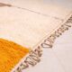 Traditional pure wool rug with colourful patterns, size 1.4/2.6 m.