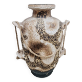 Vintage fat lava West Germany vase Dumler & Breiden