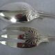 Paire de couverts de service, plaqué argent sheffield england