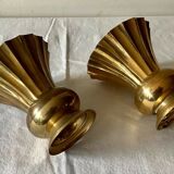 Paire de vases en bronze