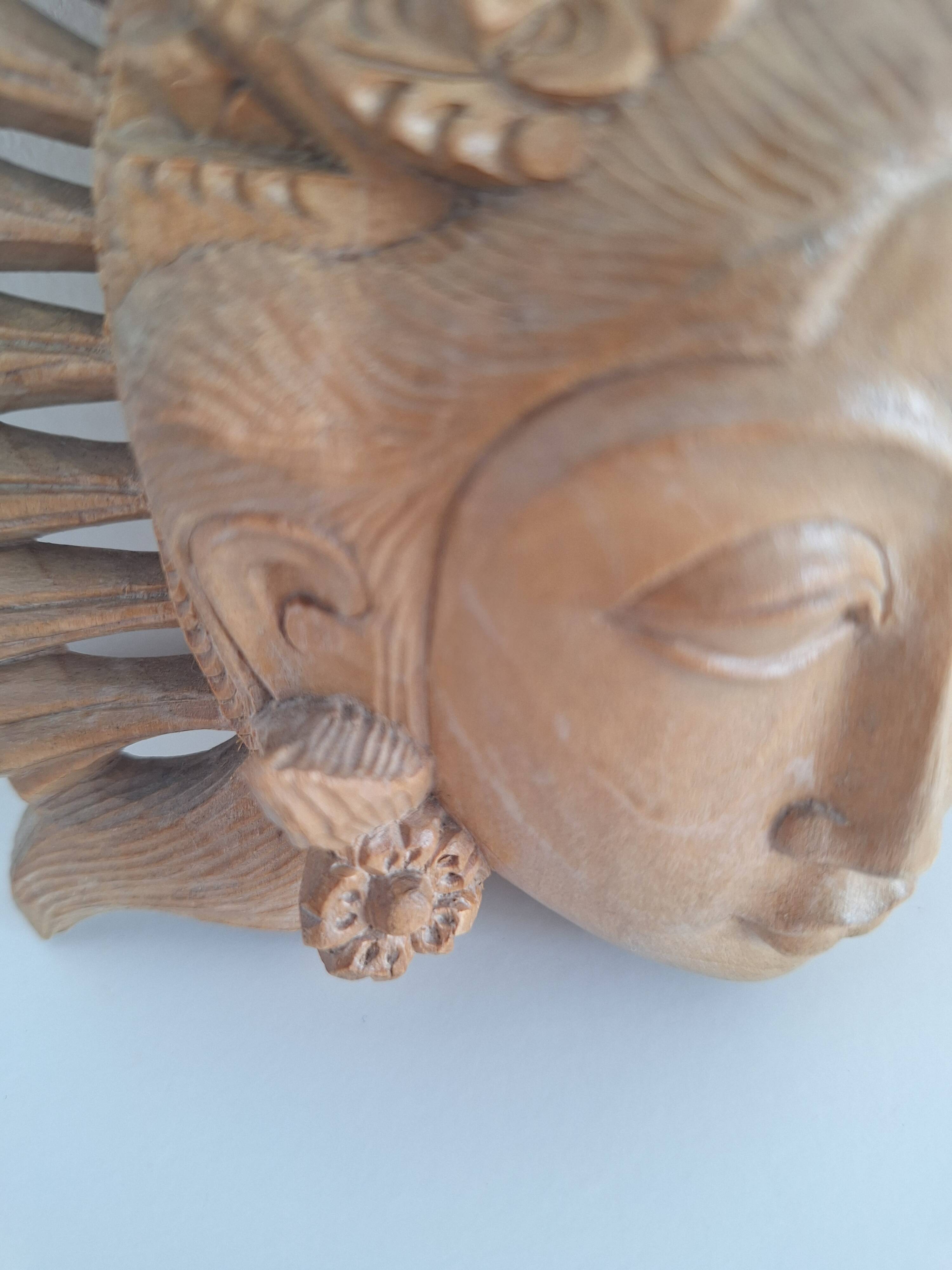 Balinese wooden mask