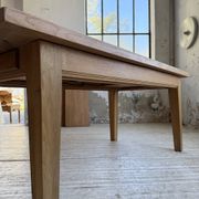 Table de ferme extensible en chêne massif