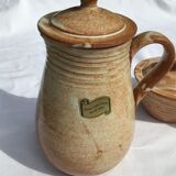 Vallauris coffee maker with sugar and milk pot