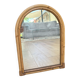 Rattan mirror