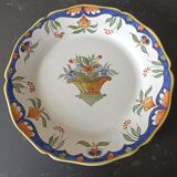 Plate signed geo martel old rouen