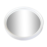 White plexi cap mirror Made in France Registered model, Design, 1970