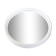 White plexi cap mirror Made in France Registered model, Design, 1970
