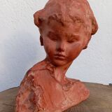 Terracotta bust Amedeo Gennarelli