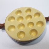 Dish or plate for 12 vintage snails (1)