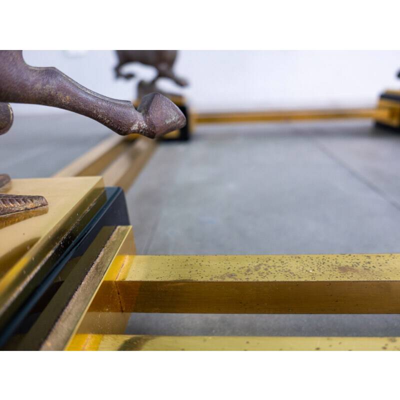 Coffee table by Maison Charles, France 1970s