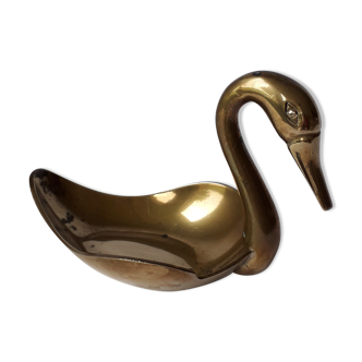 Brass swan