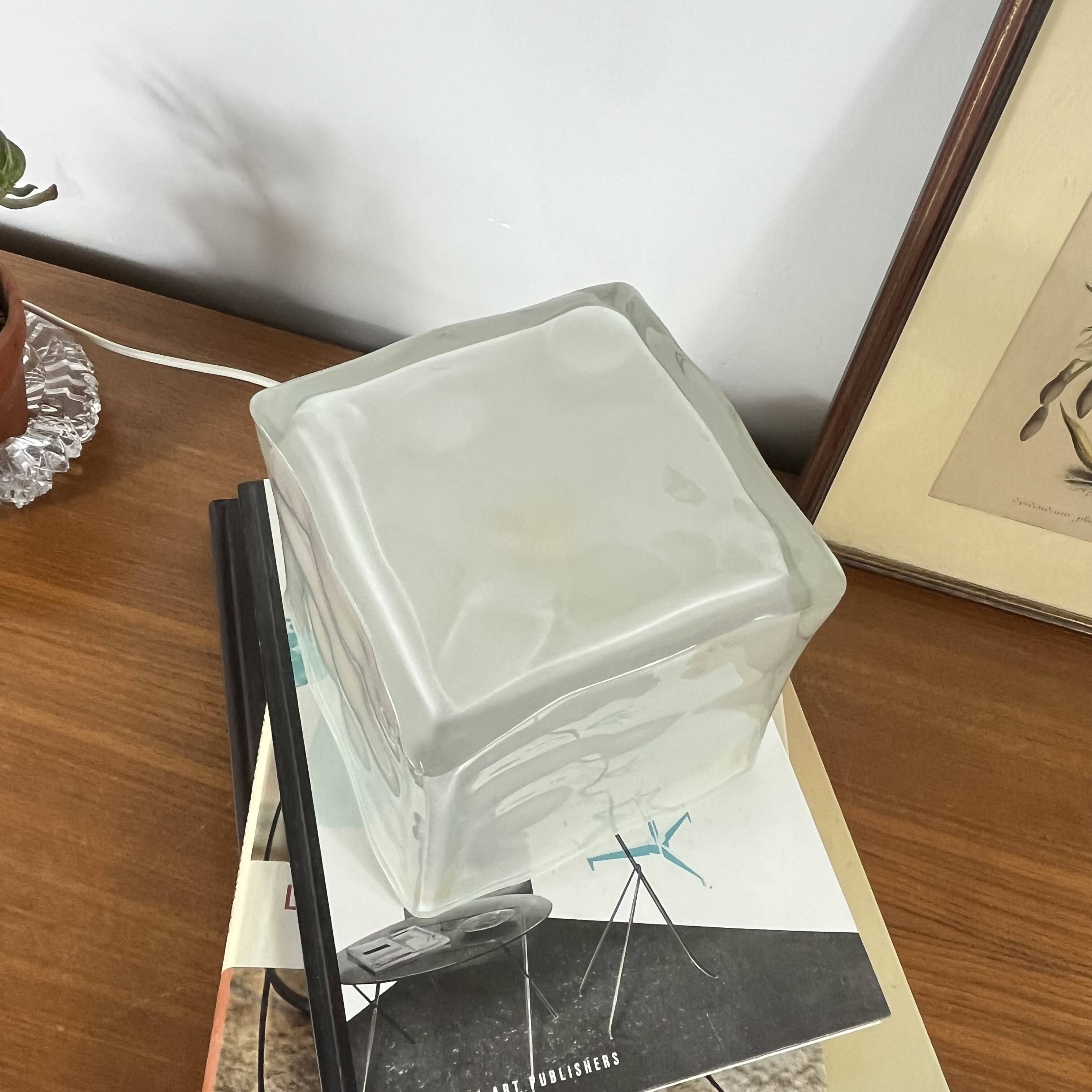 Ikea ice cube lamp 90 table lamp desk bedside