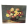 Basket of roses, oil on canvas signed