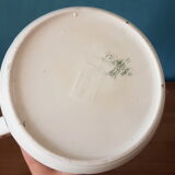 Gien earthenware pitcher