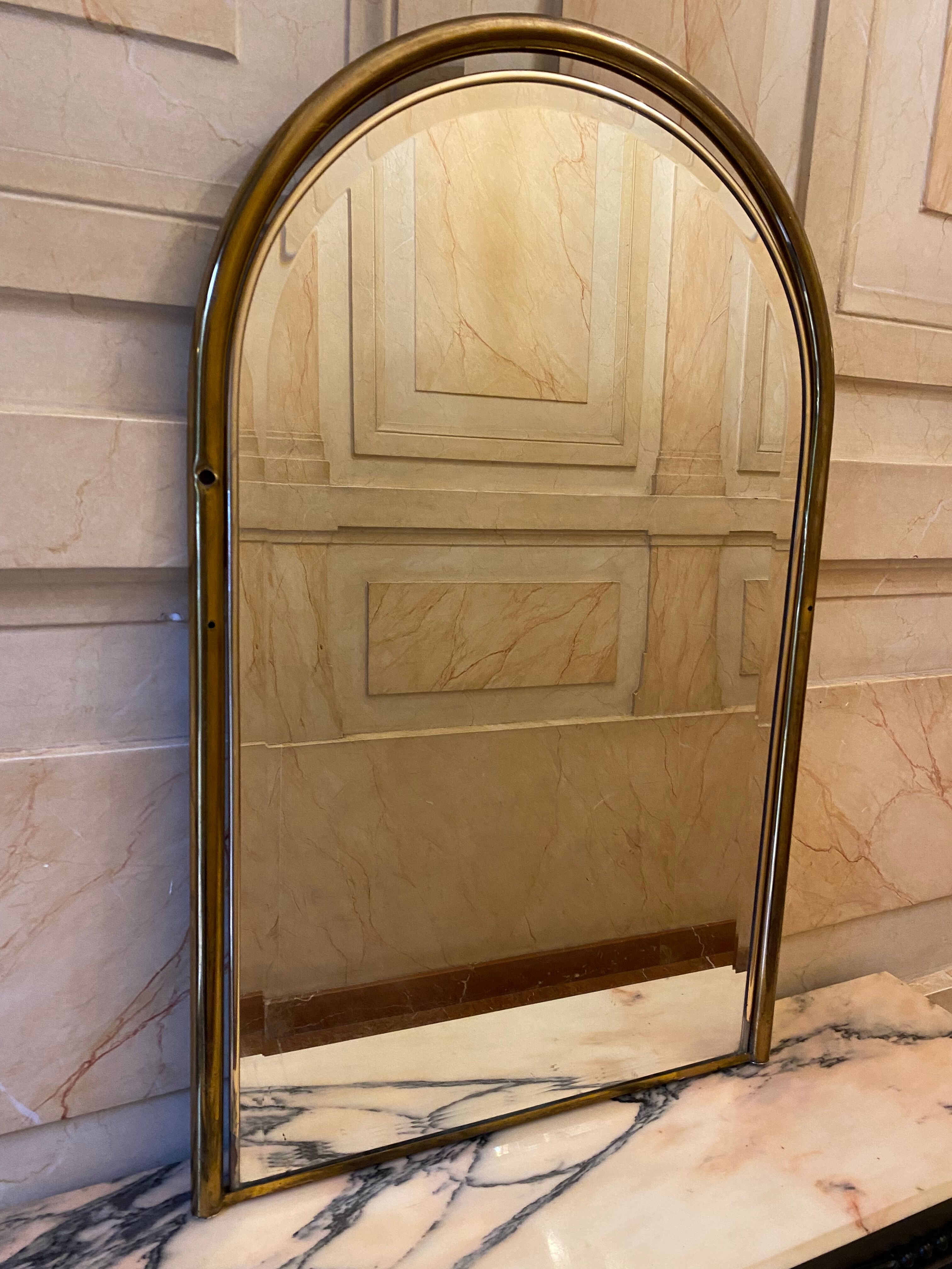 Beveled mirror, 90x57 cm