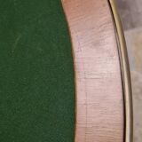Half-moon table, convertible round game table
