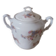 Antique porcelain sugar bowl, late 19th century.