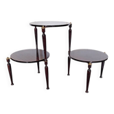Tables d'appoint modulaires italiennes, années 1940-50