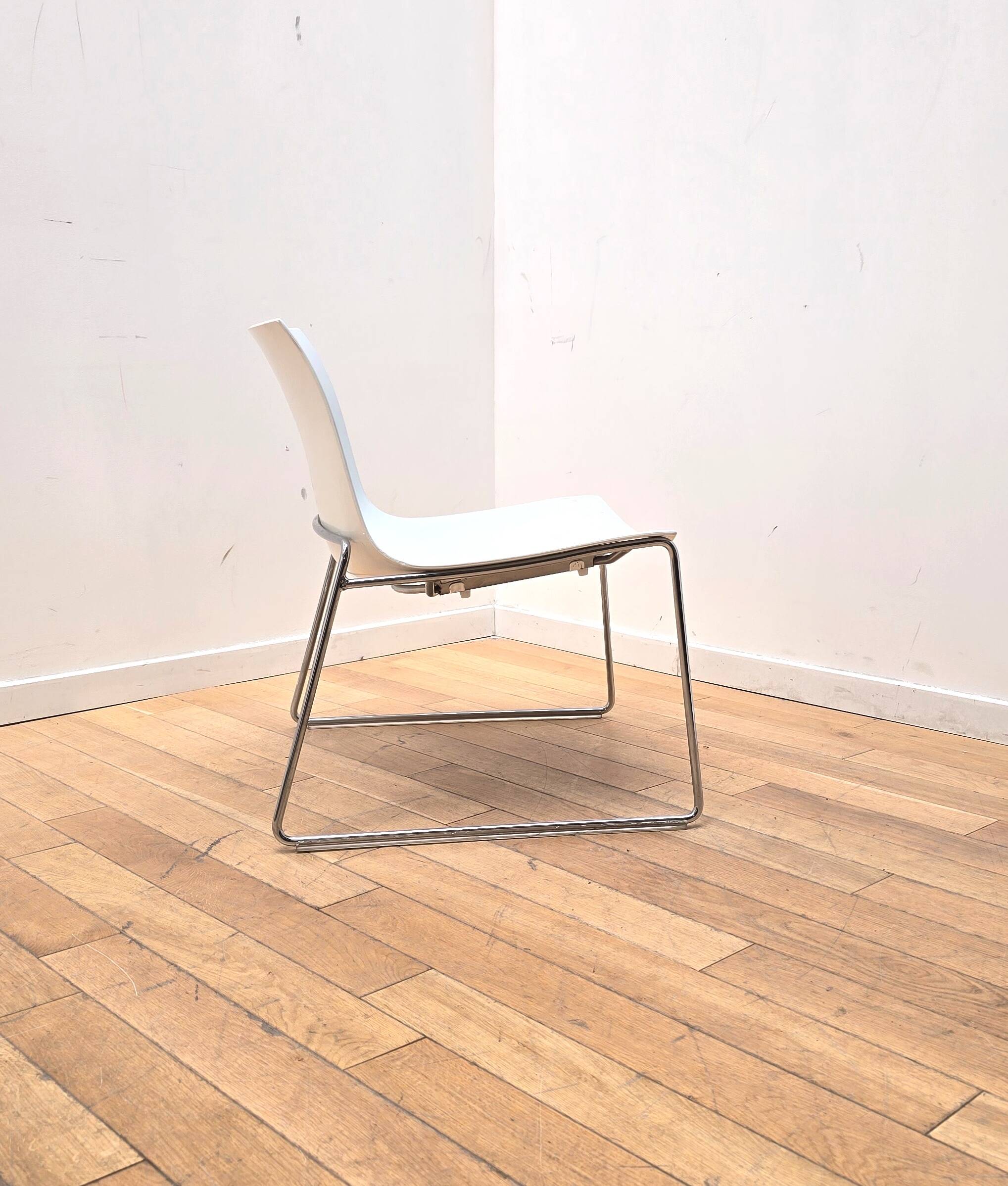 Set of 3 Catifa 46 chairs, Arper