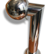 Lamp metal 1970s.
