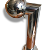 Lamp metal 1970s.