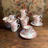 Porcelain mocha service