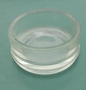 Round ashtray pocket tray Lumax Le Corbusier