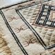 Vintage kilim wool rug - 45cm x 38cm