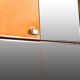 Wooden wardrobe cabinet design 70s vintage modernariato