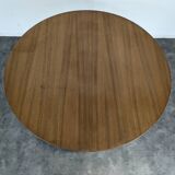 Scandinavian teak table with extension.