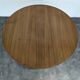 Scandinavian teak table with extension.