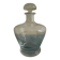 antique blown glass carafe engraved art table vintage blown glass carafe