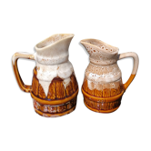 Duo of vintage pitchers Revol