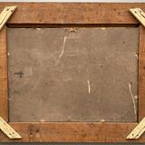 Oil on cardboard still life with pitcher and onions early twentieth century