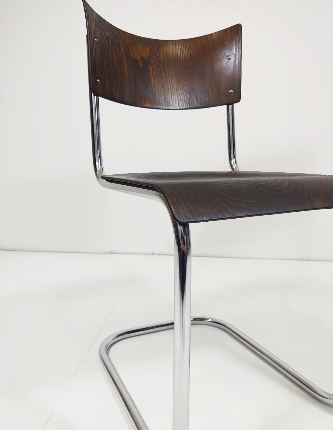 Tubular steel cantilever chair by Mart Stam
