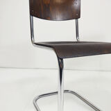 Tubular steel cantilever chair by Mart Stam
