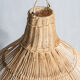 Suspension ou luminaire en rotin en forme de lanterne asiatique