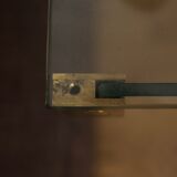 Console glass and bronze, France, 60 years