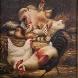 Huile sur panneau