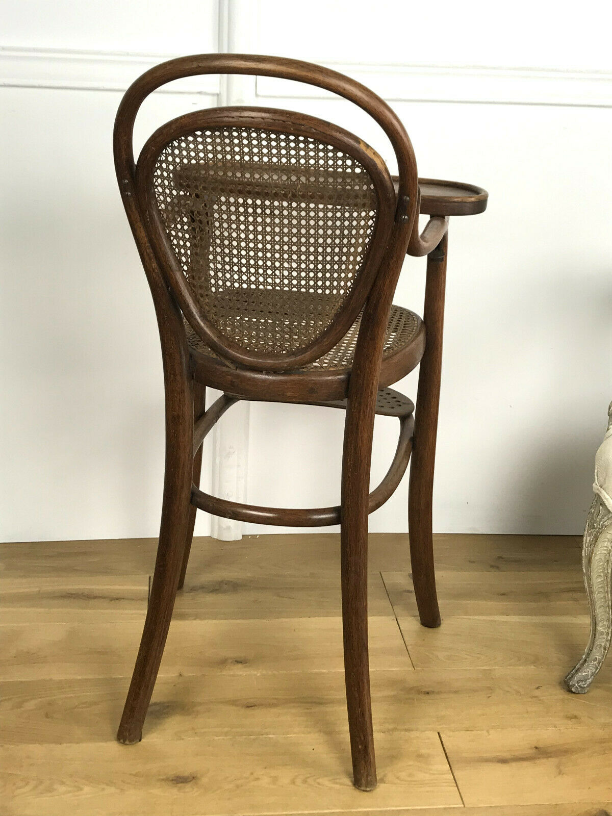 Thonet stamped high child chair