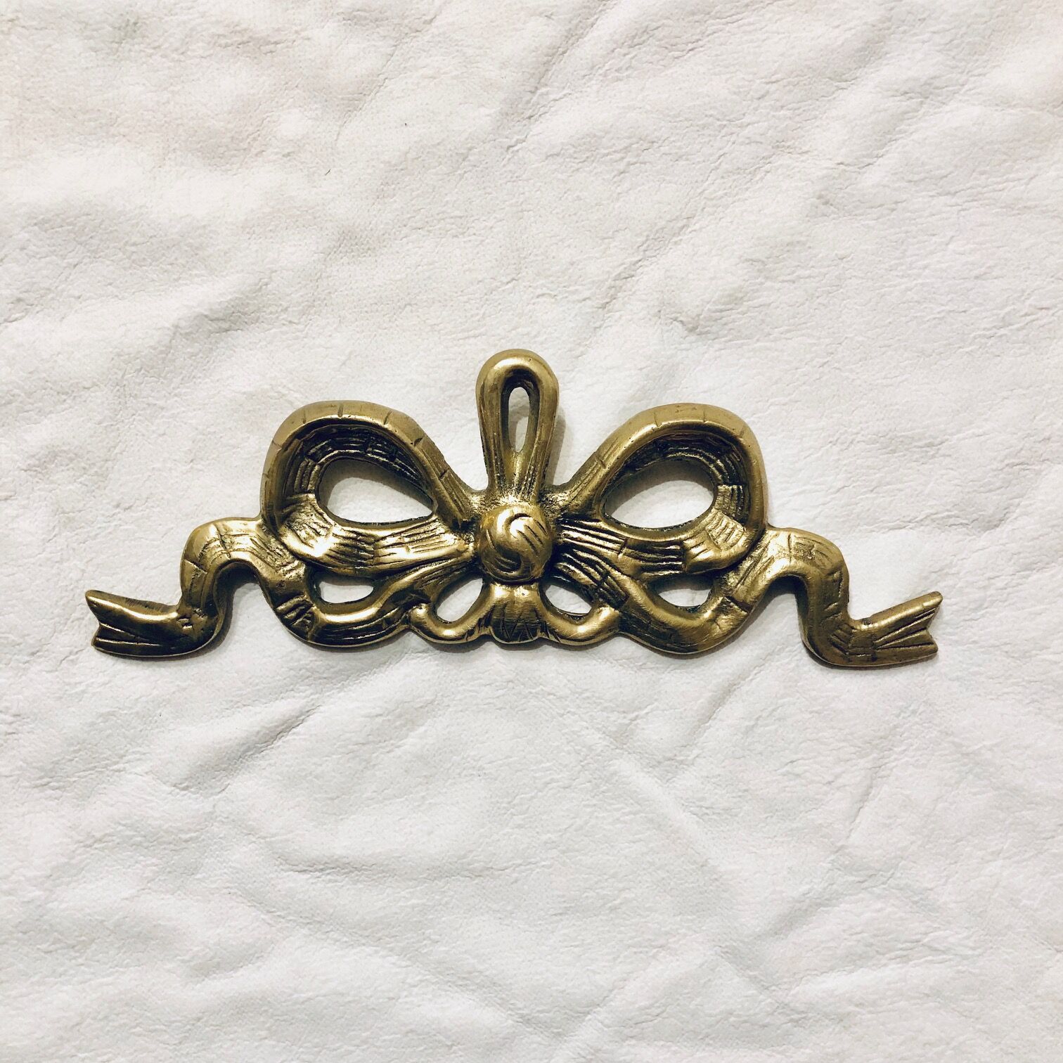 Fronton old "knot" in brass