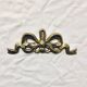 Fronton old "knot" in brass