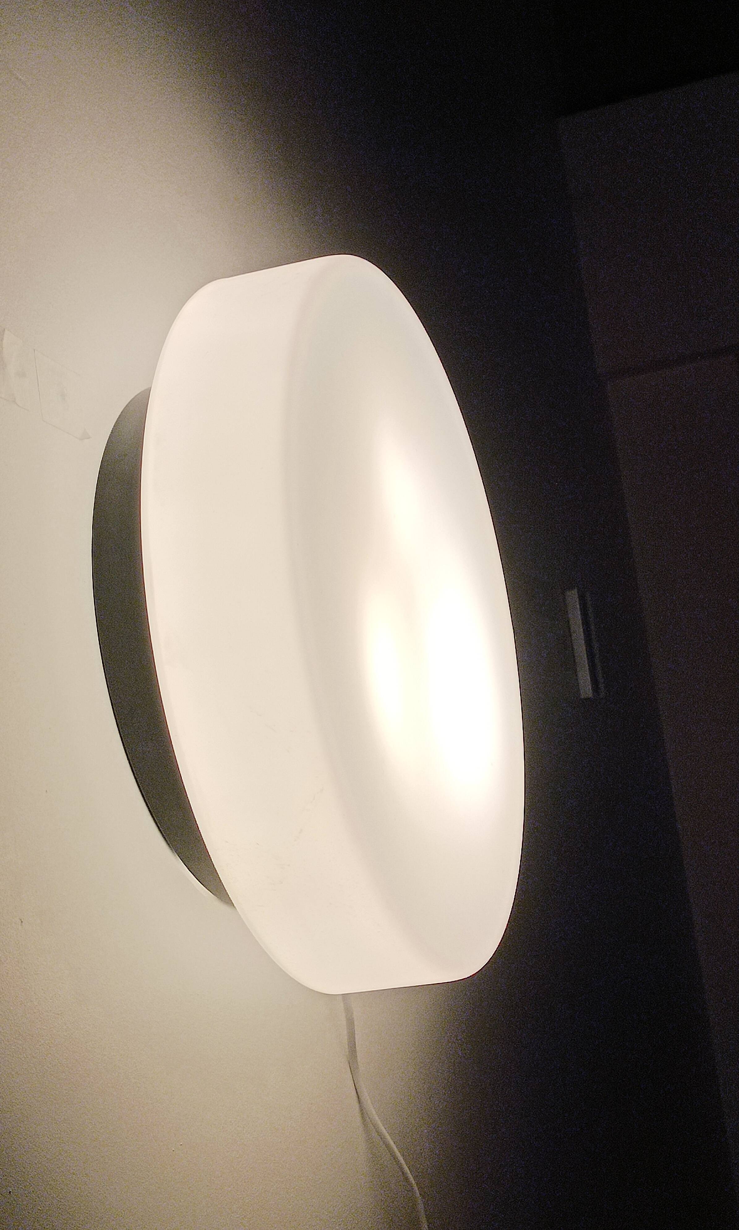 Important wall light by Uno & Osten Kristansson for Luxus 1970s