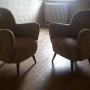 Fauteuil organique des années 50