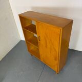 Armoire en bouleau moderniste du milieu du siècle par Coen De Vries pour Everest, années 1950