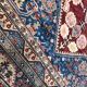 Large carpet old sinkiang done hand 268 x 360 cm