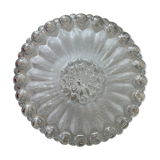 Ceiling lamp applied in molded glass 25cm